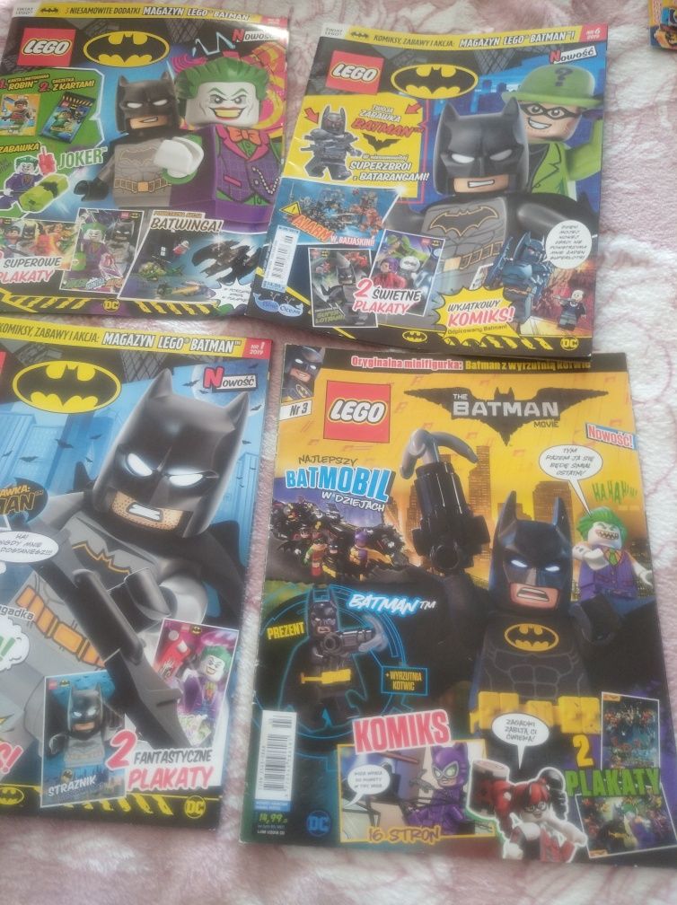 Magazyn LEGO Batman z 2018 i 2019 r.