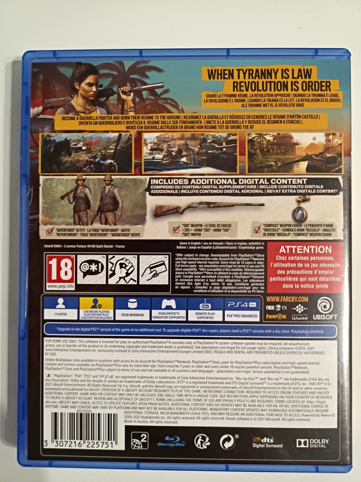 Ps4 Far Cry 6 pl limited edition możliwa zamiana