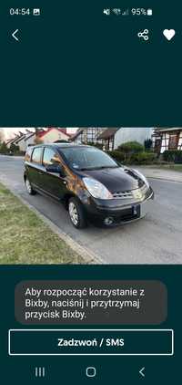 Nissan Note 1.6 benzyna, Zamiana