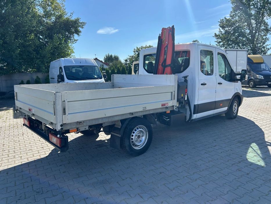 Ford Transit Brygadówka  Ford Transit Doka Dooka Brygadówka 7 Miejsc Sprowadzony HDS Palfinger