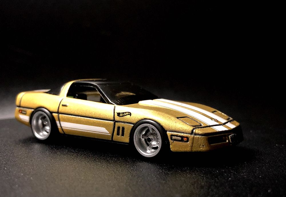 Hot Wheels Corvette C4 Custom model jak Premium