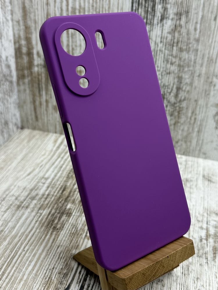 Не пачкаются! Чехол мягкий Silicone Case на Redmi 13C/ Poco C65