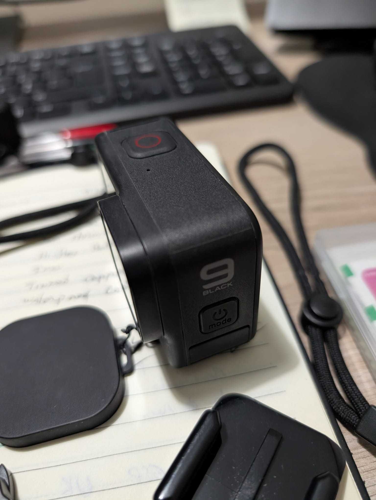 camera Go Pro hero 9 black com acessórios
