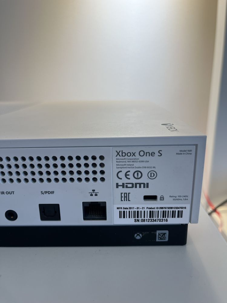 X box 1 s consola 500 gb