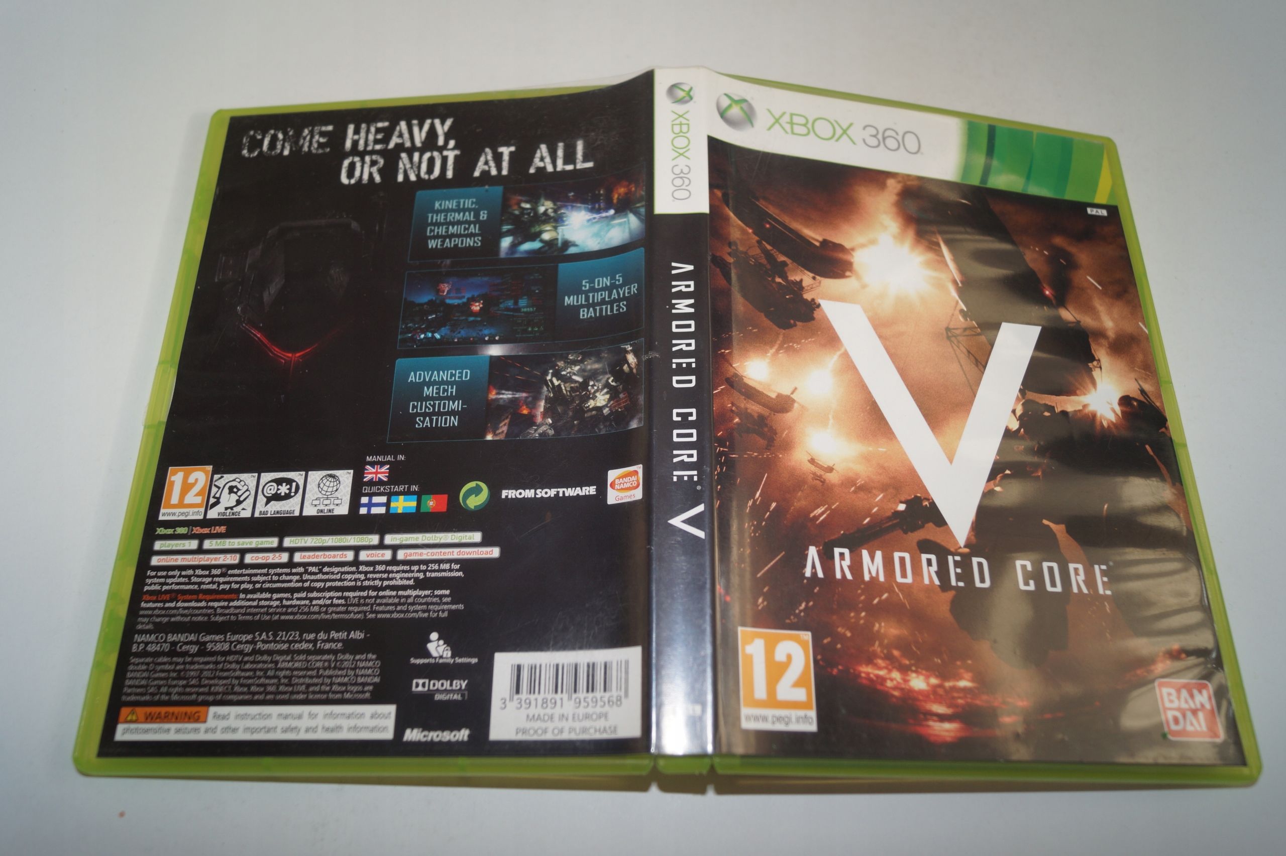 Armored Core V 5 Microsoft Xbox 360