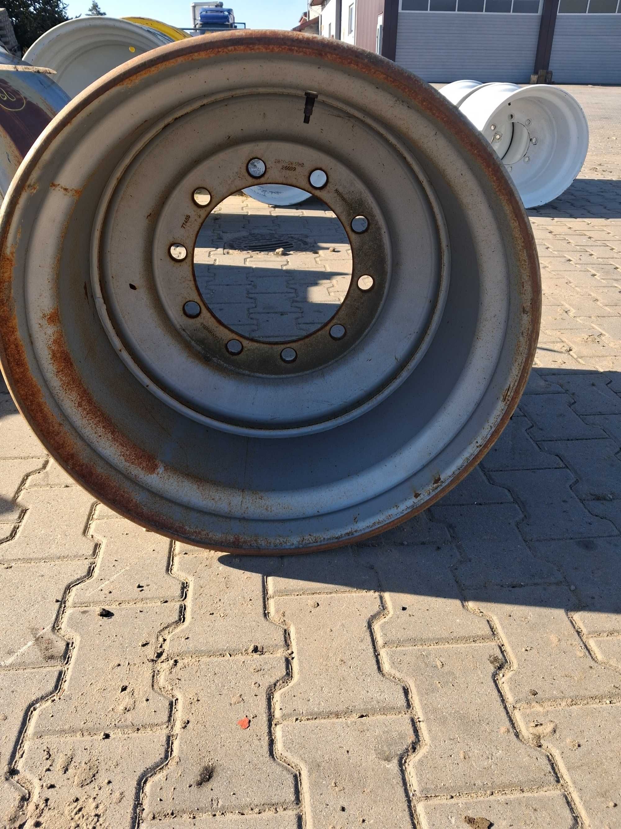 Felga pojedyncza 28.00x26.5 28x26.5 et-0 800/45r26.5 800/45-26.5