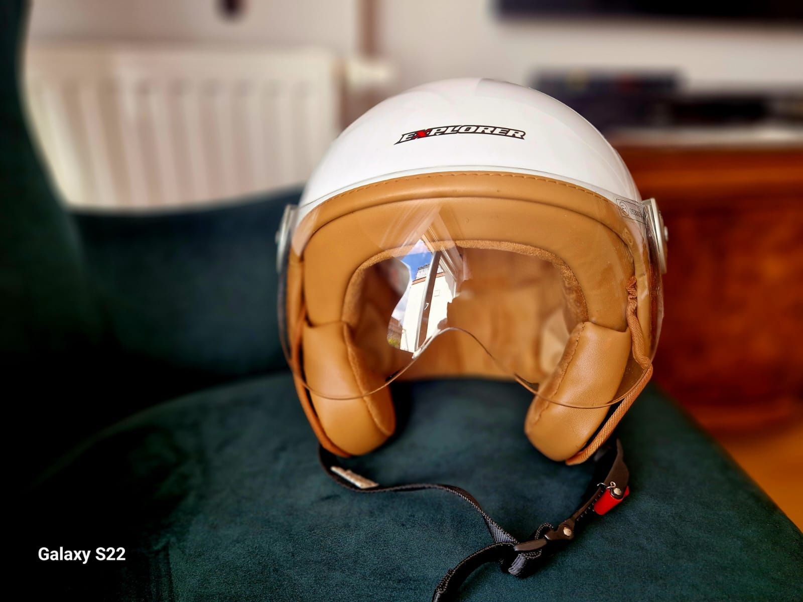 Sprzedam kask explorer nano w stylu retro rozmiar S