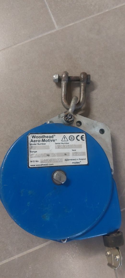 Retractor Woodhead Aero 5F - Para pistola pintura