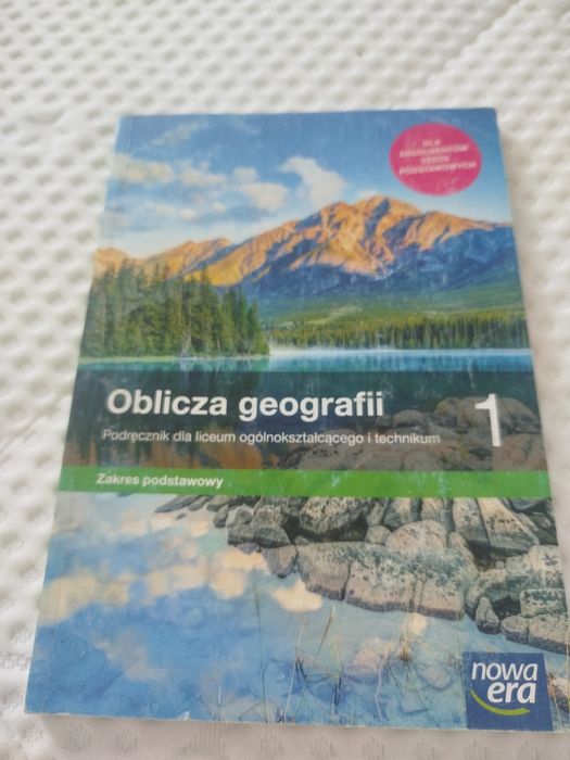 Książka, oblicza geografii 1 , zakres podstawowy