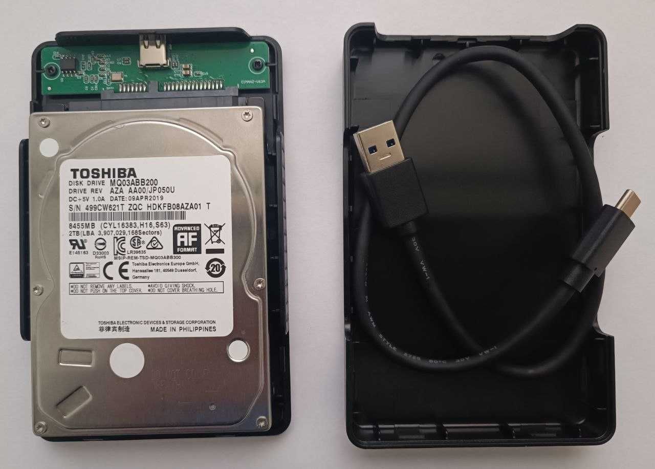 Dysk zewnętrzny Toshiba 2TB 5.4K SATA 6G 2.5" 16MB