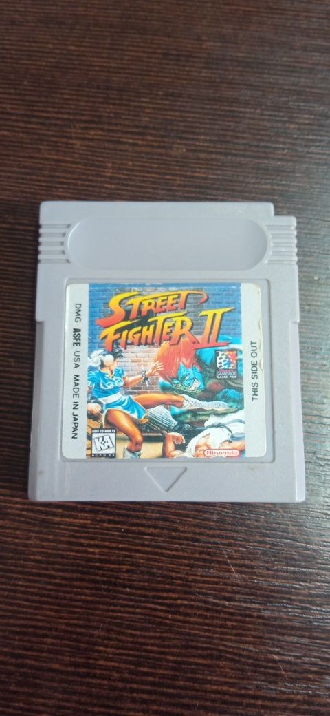 Street fighter ll gameboy gra