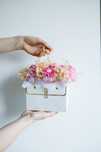 Flower box, bukiet ze świec sojowych