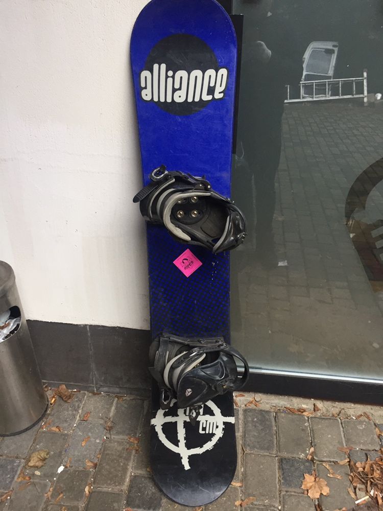 Snowboard Alliance 149  +wiązania