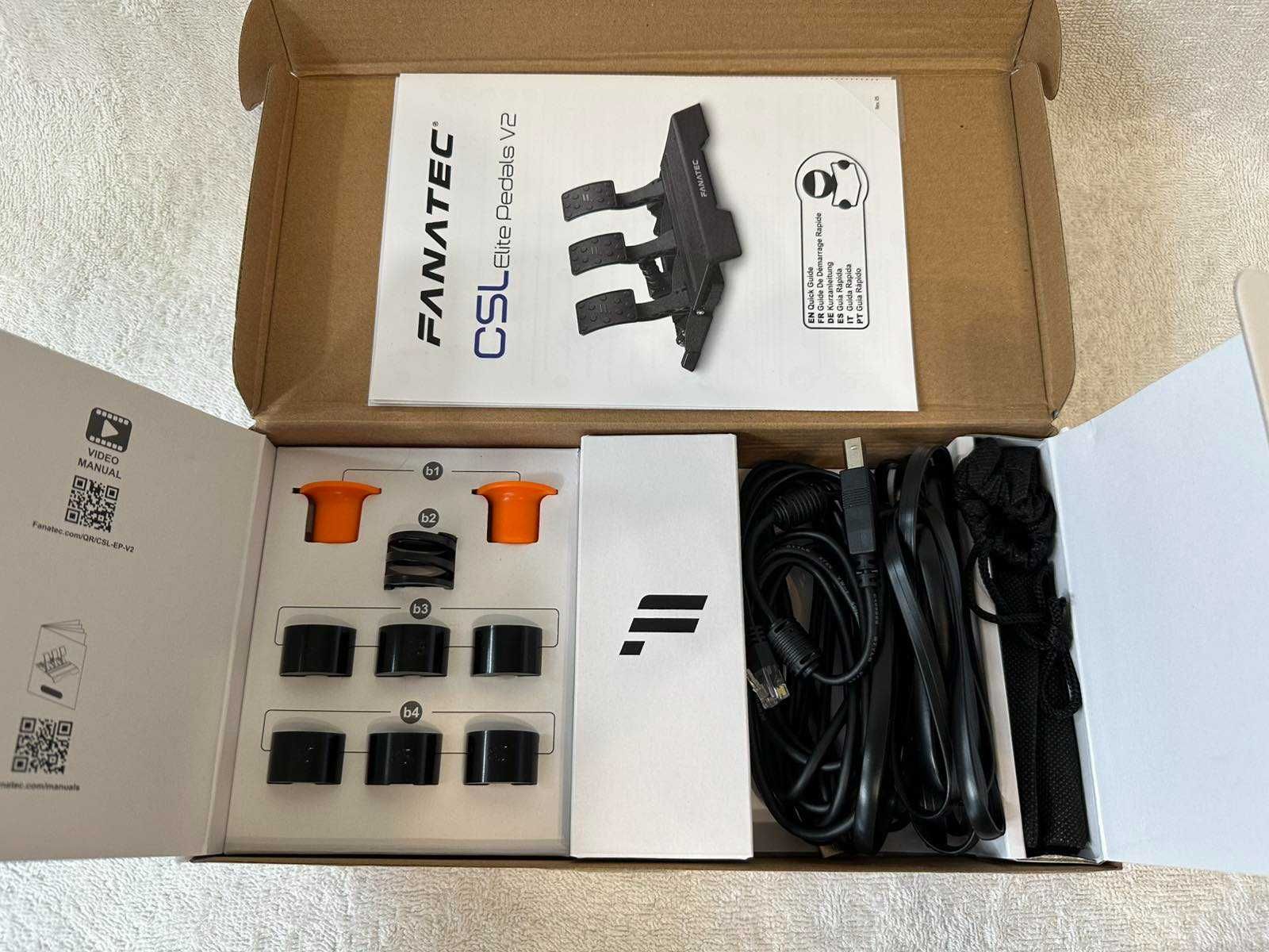 Игровые Педали Fanatec CSL Elite V2 + Load Cell. Полный комплект!