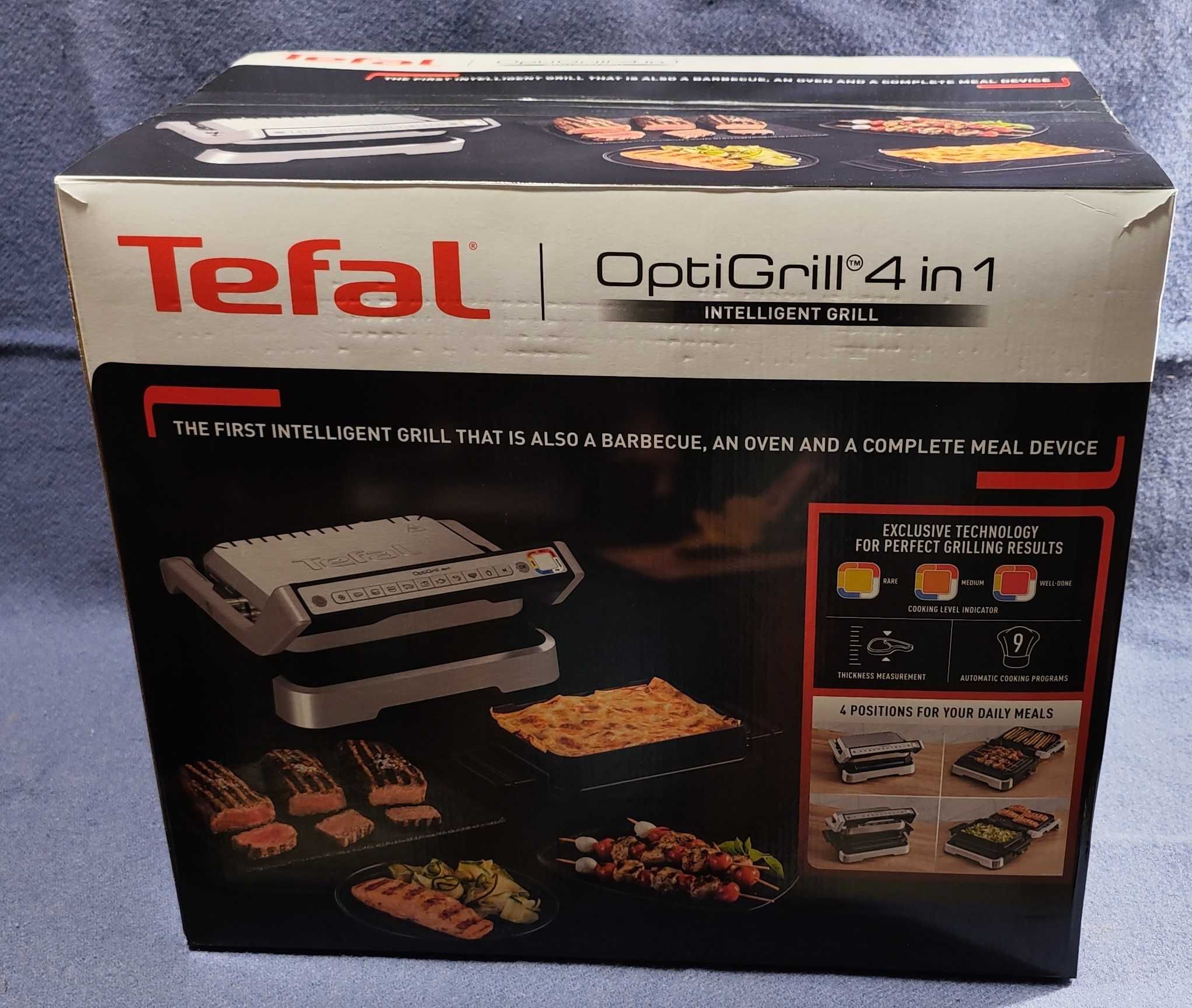 TEFAL OptiGrill GC774D30 4w1 NOWY!