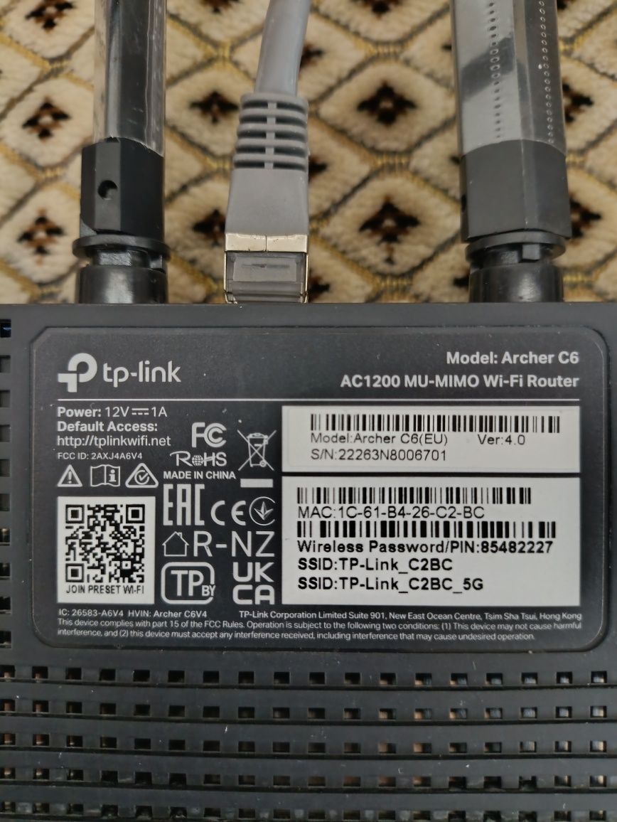 WI-FI роутер TP-Link 5G (новый)
