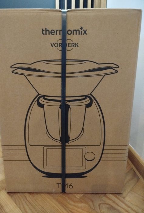 Thermomix tm6 CZARNY nowy robot zapakowany gwarancja vorwerk cookidoo