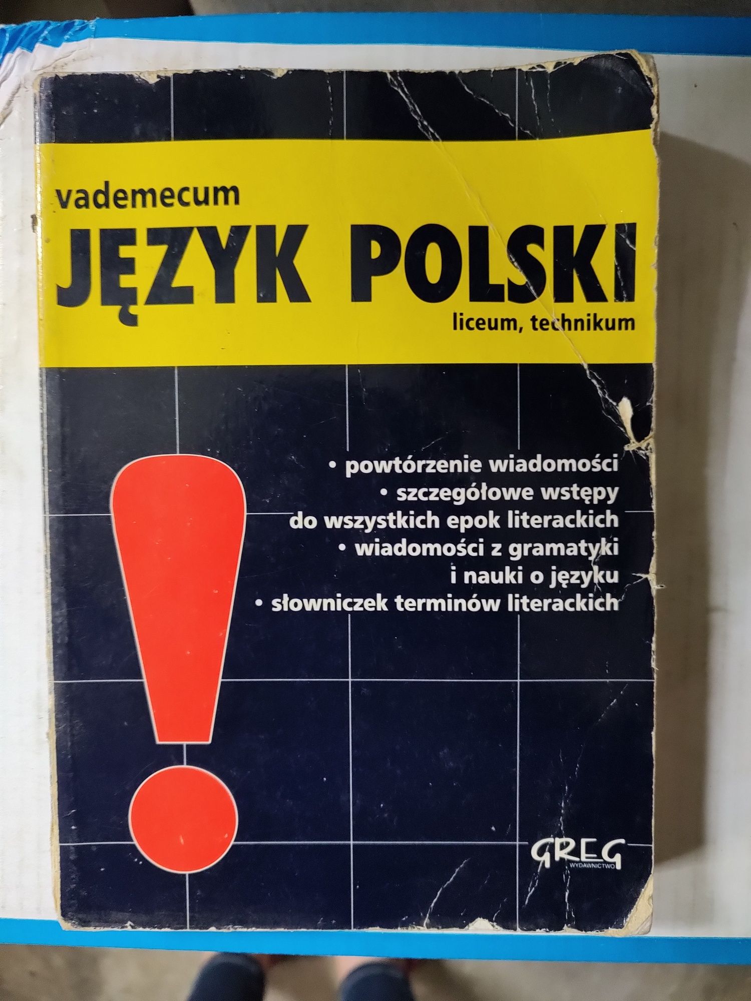 Vademecum Język Polski liceum technikum Greg