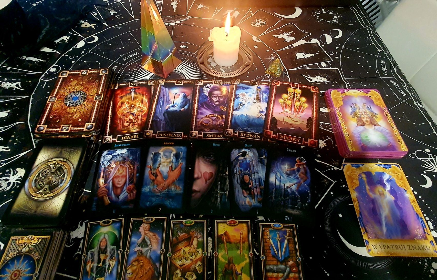 Tarot. Wróżka.Pytania.Zapraszam