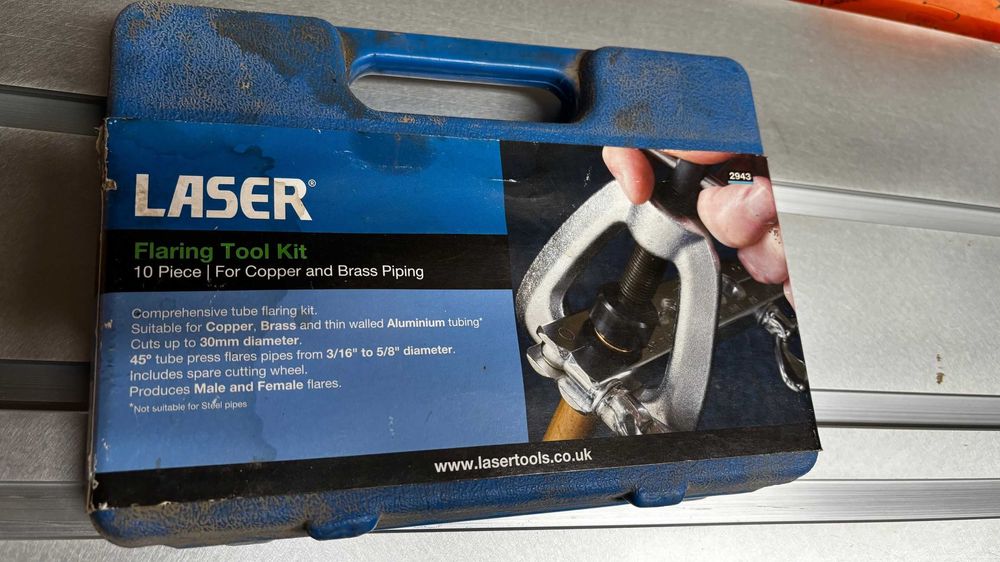 Zestaw do kielichowania zarabiania przewodów Laser tool kit 10 elemnt.