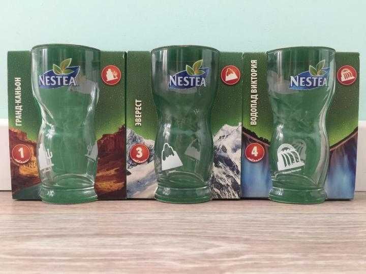 Стакан Nestea стекло 0,3 л. келих