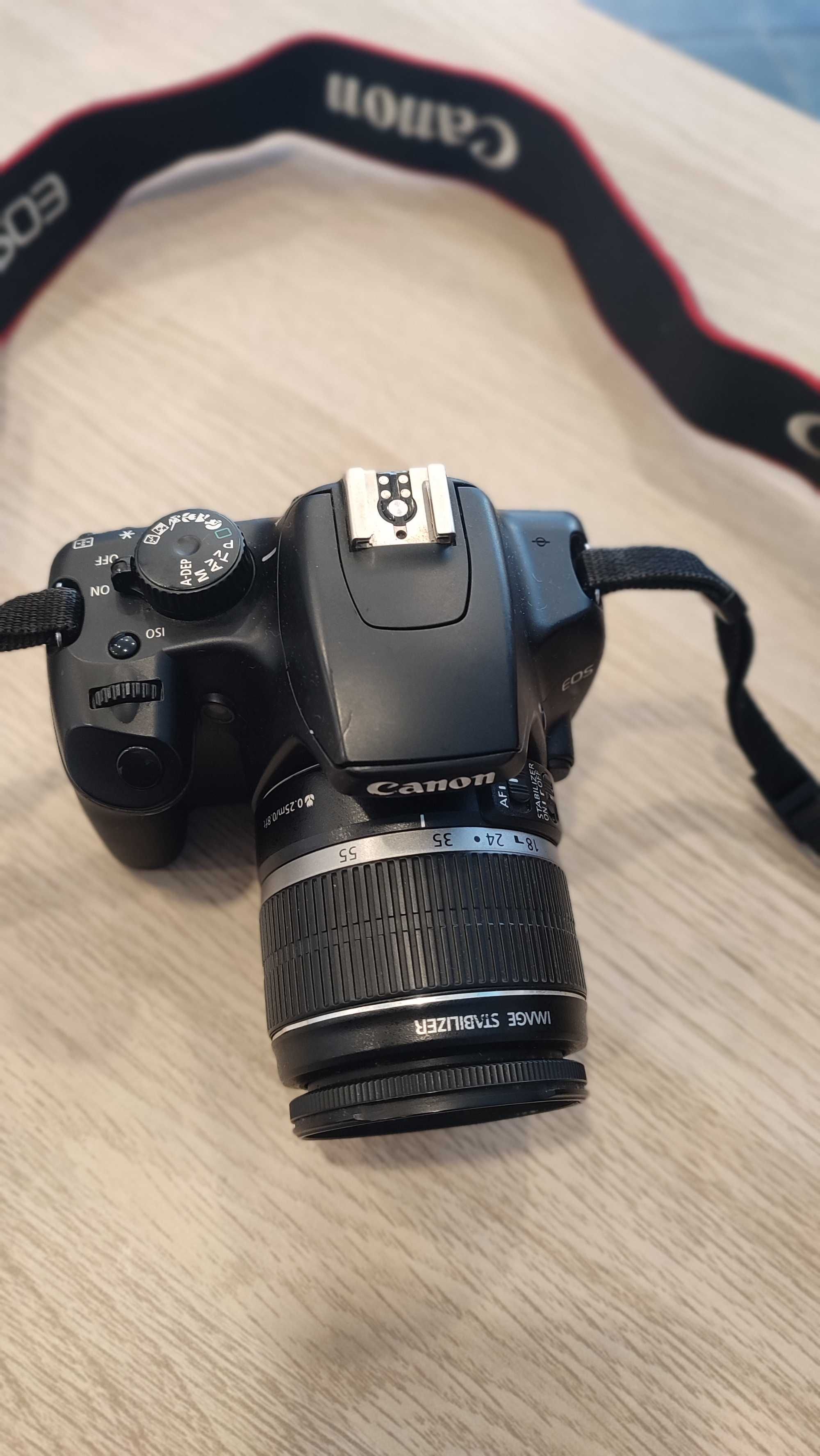 Canon EOS 1000D + Objetiva 18-55mm – Oportunidade!