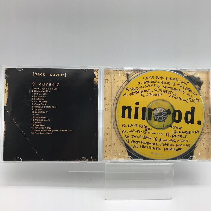 cd - green day - nimrod 1997 usa