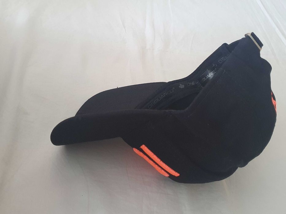 NOWA czapka z daszkiem Dsquared 2 snapback d2 icon czarna neon