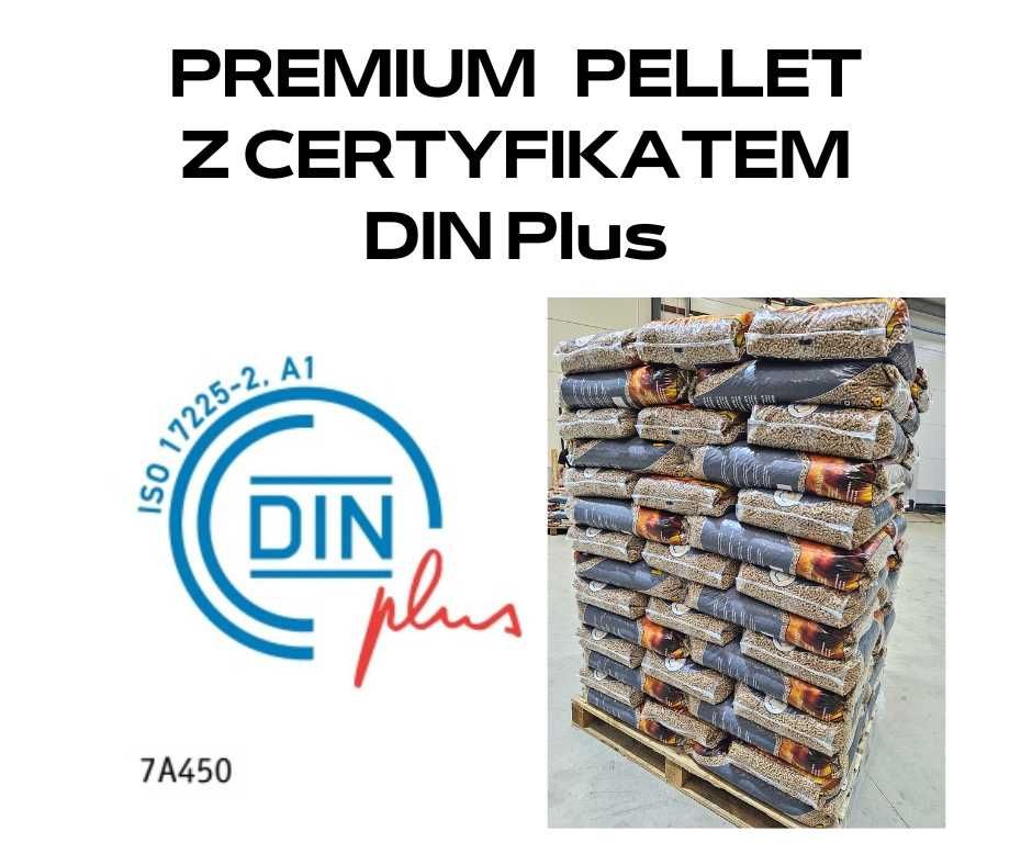 Pellet Premium iglasty 6mm certyfikat DIN Plus A1 Producent Drewnoland