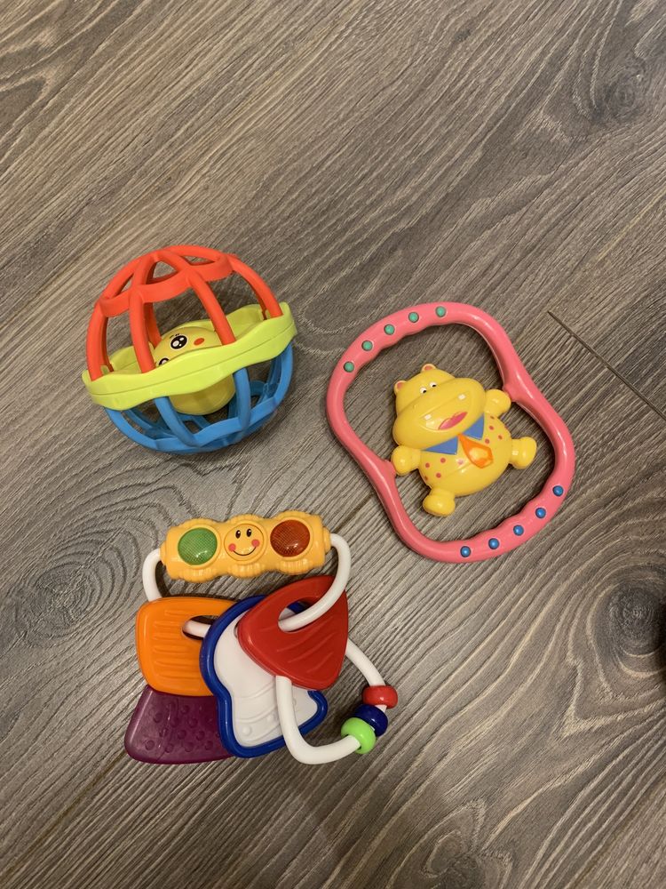 Игрушки іграшки 0+ грызунки погремушки подвески в коляску кроватку