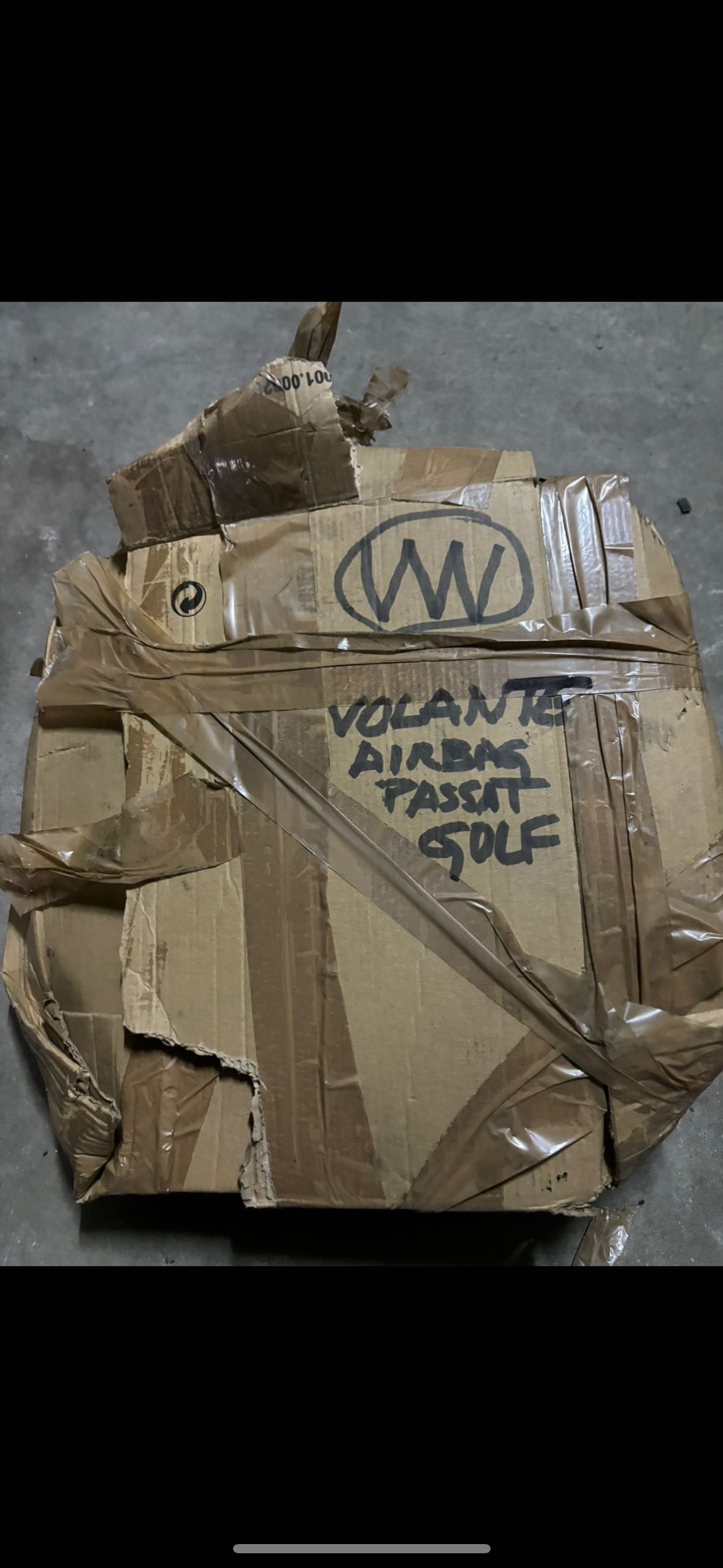 Volante volkswagen com airbag