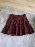 Spódnico spodenki w kwiaty wysoki stan XS Zara