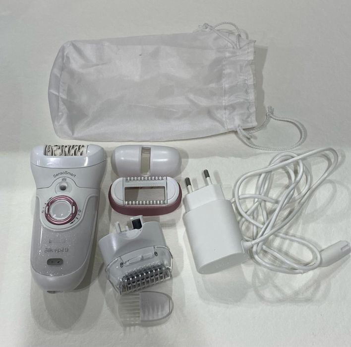 Depilator BRAUN Silk Epil 9 Senso Smart. Jak nowy. GRATIS. PROMOCJA.