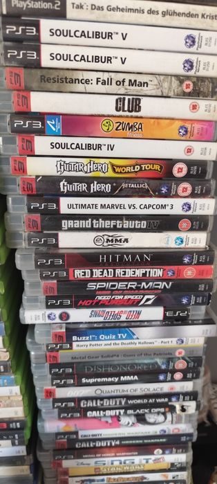 Gry na PS3 cena zależy od tytułu