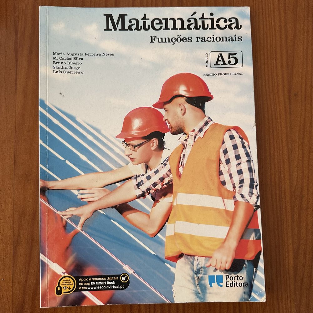 Livros matematica - curso profissional