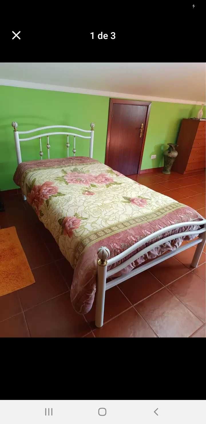 Cama solteiro completa