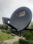 Antena satelitarna Polsat.