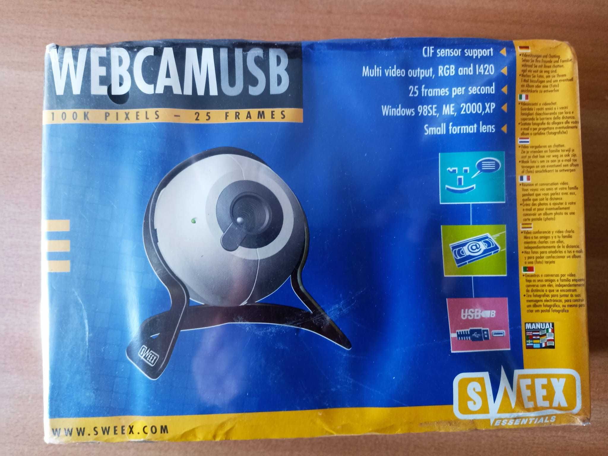 WebCam USB 100 K pixels 25 frames