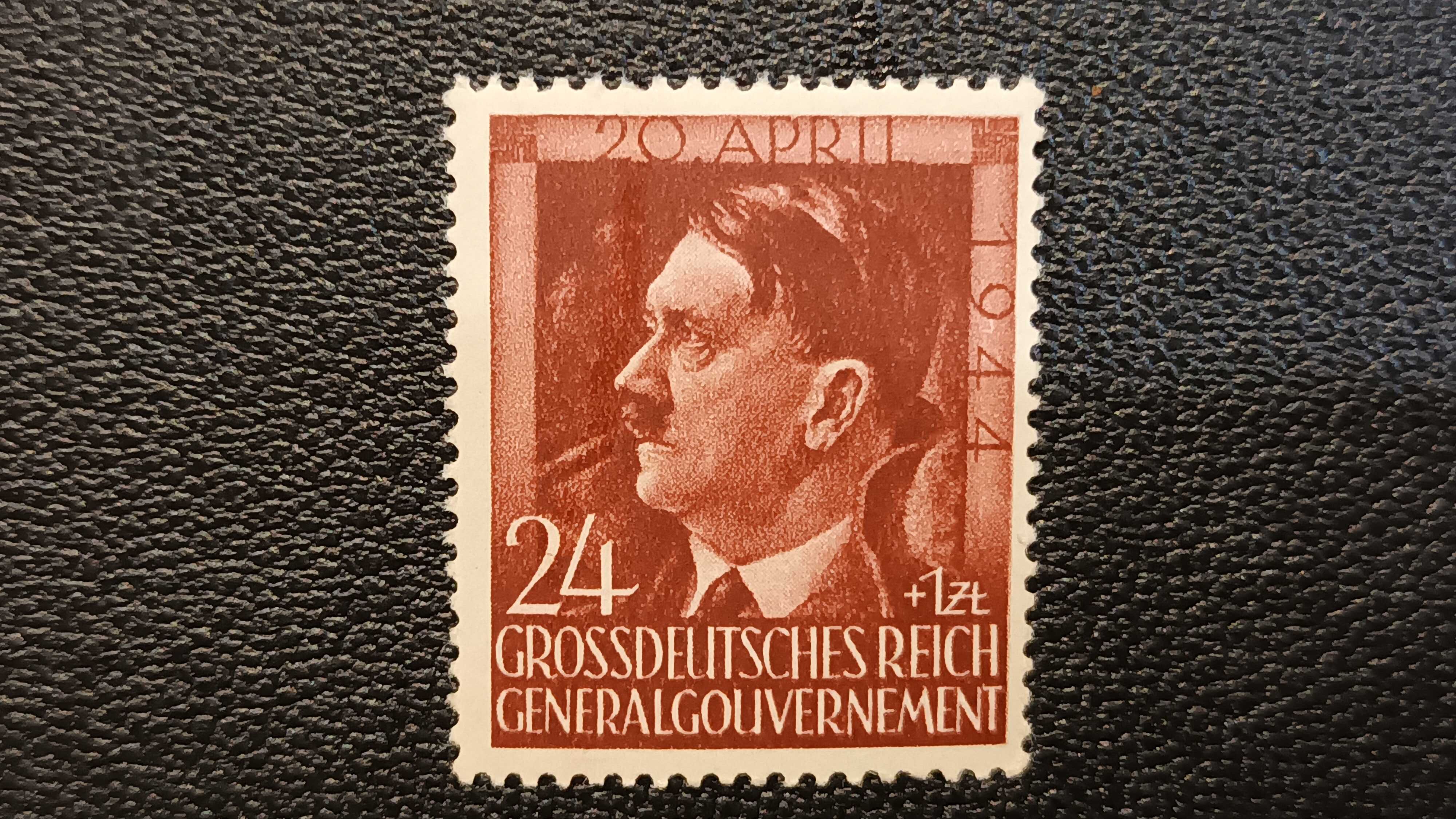 Znaczek Hitler Generalna Gubernia 1944 Kolor stan UNC