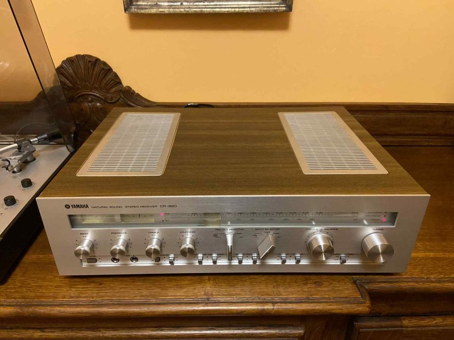 Kultowy amplituner Yamaha CR-820, piękny stan, vintage, wysoki model