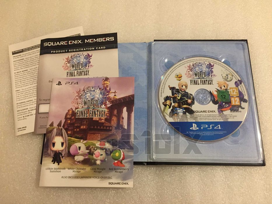 World of Final Fantasy Limited Edition playstation ps4