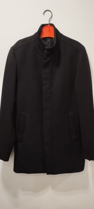 Płaszcz męski czarny