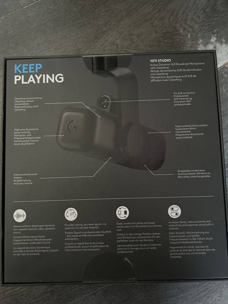 Mikrofon Logitech Yeti Studio