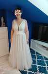 Suknia ślubna plus size rozmiar 46