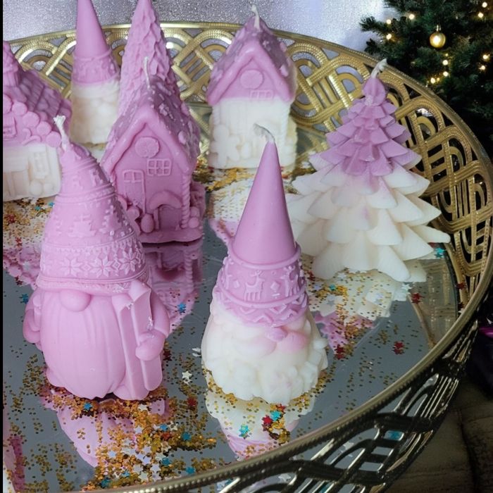 Skrzaty z wosku sojowego 5 sztuk.