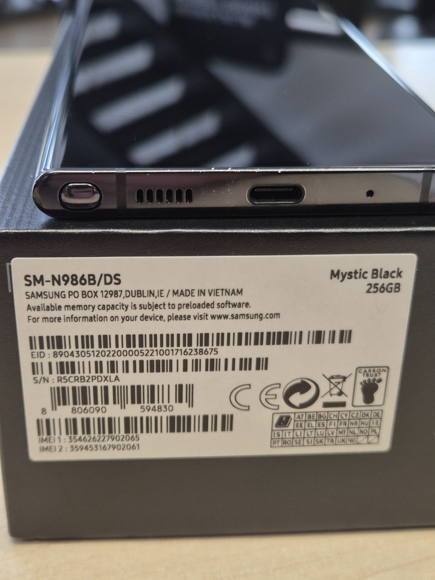 Samsung Note 20 Ultra 5G N986B/DS