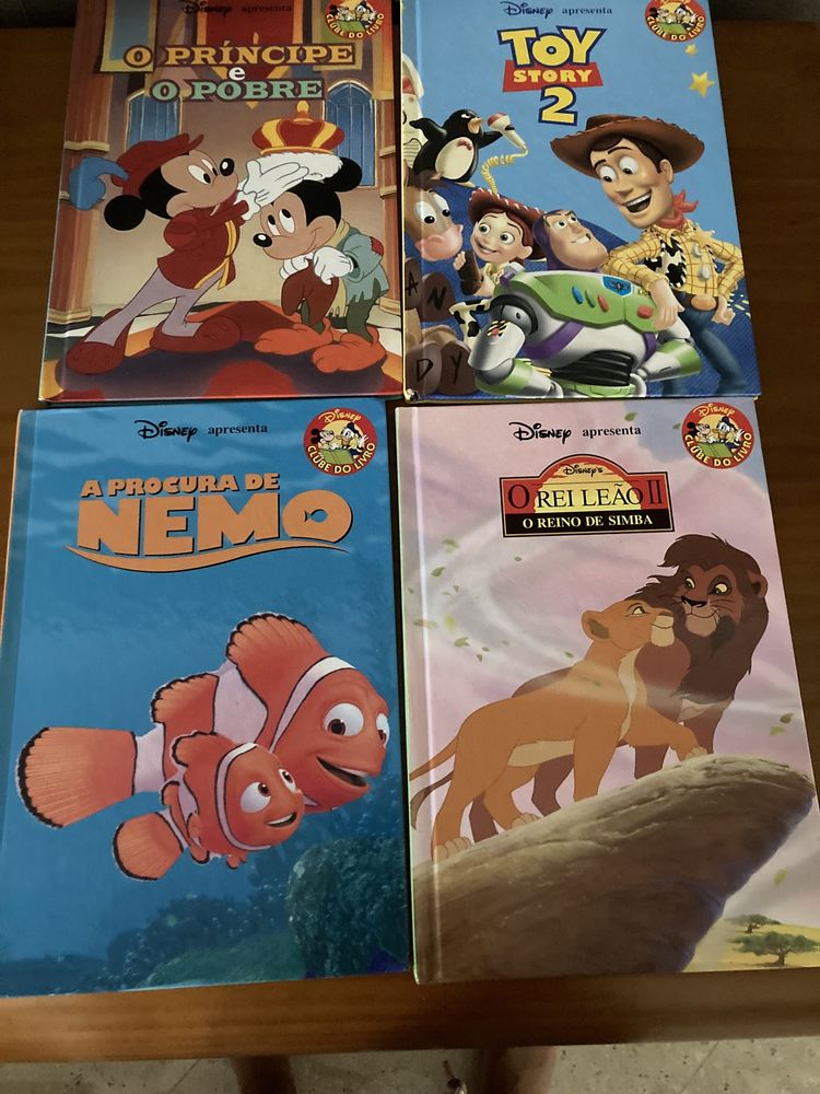 Colecao livros da disney