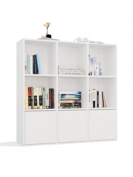 Regał Malax 3x3 biały