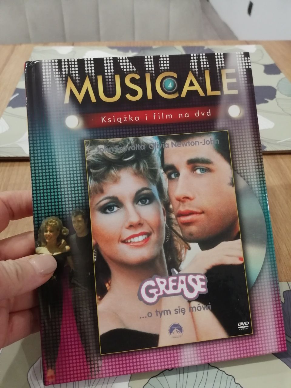 Musical Grease płyta DVD