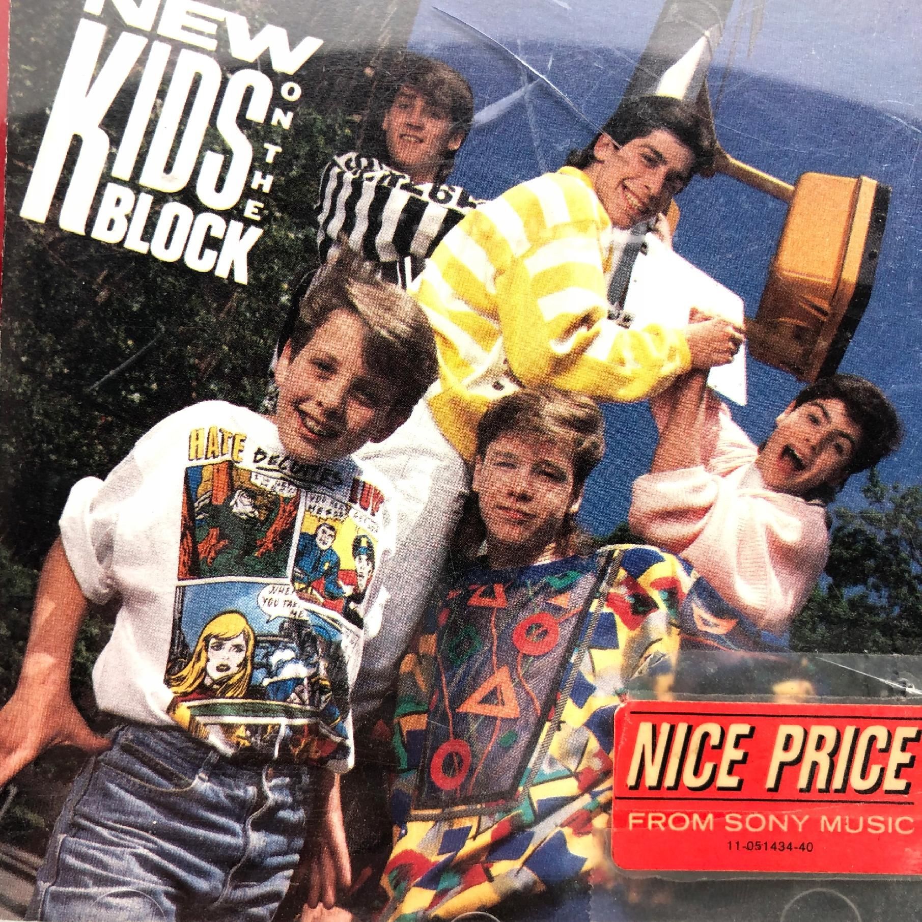 cd - new kids on the block - new kids on the block 1991